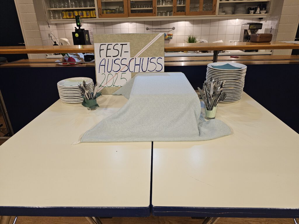 Festausschuss 2025 endet mit der Jahreshauptversammlung (Bild mit Festausschuss 2025 durchgestrichen).